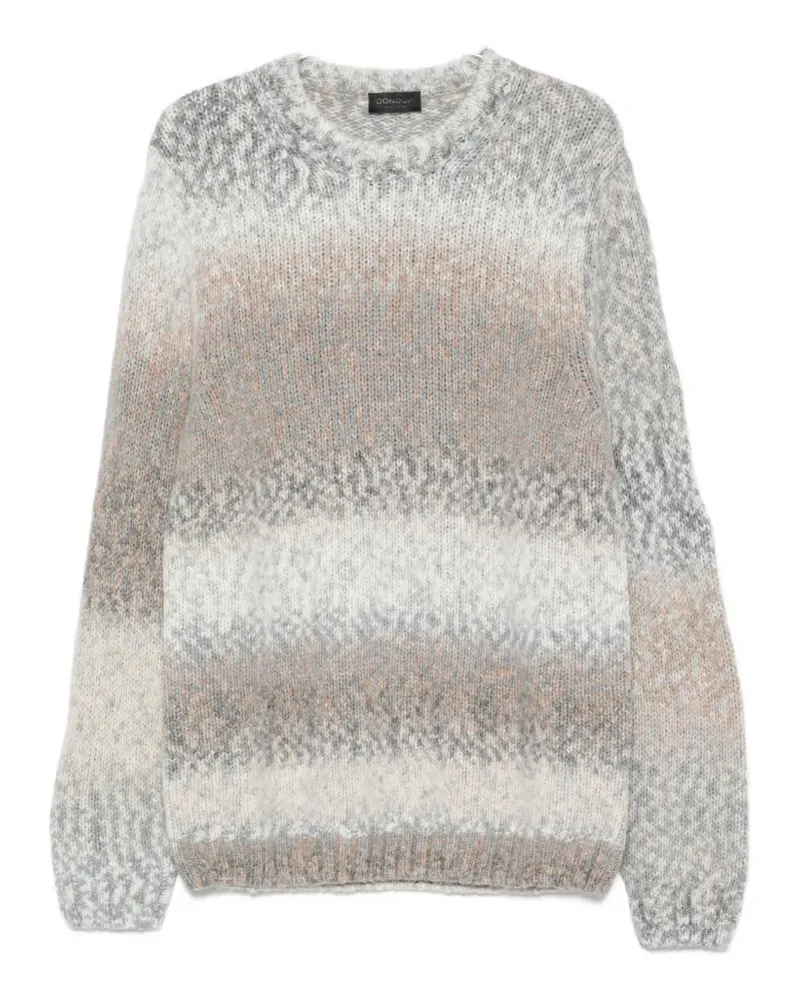 Dondup gradient-effect chunky-knit sweater - Grau Grau