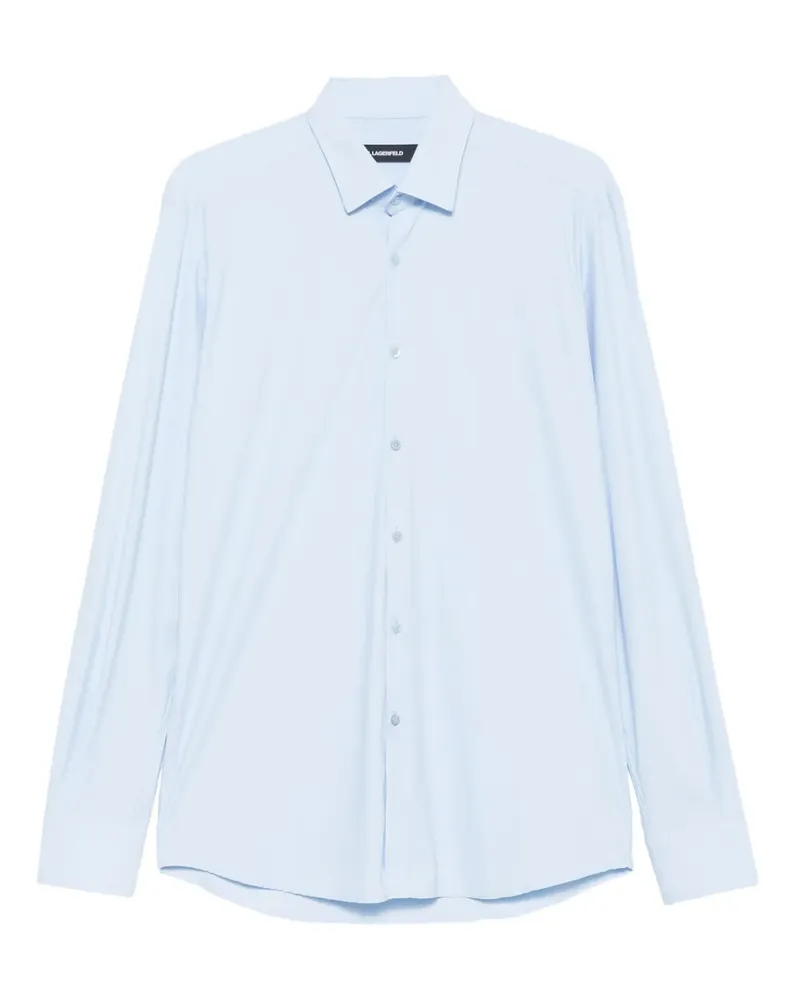 Karl Lagerfeld Langärmeliges Hemd - Blau Blau