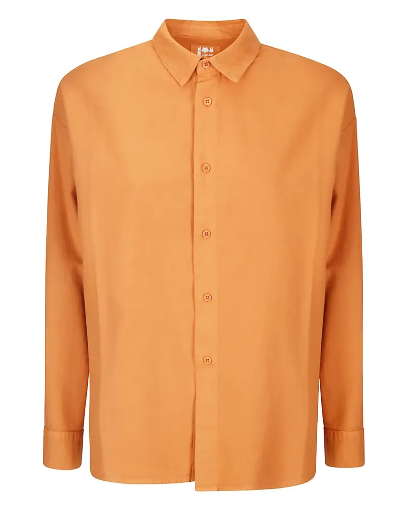 LABO.ART Langärmeliges Hemd - Orange Orange