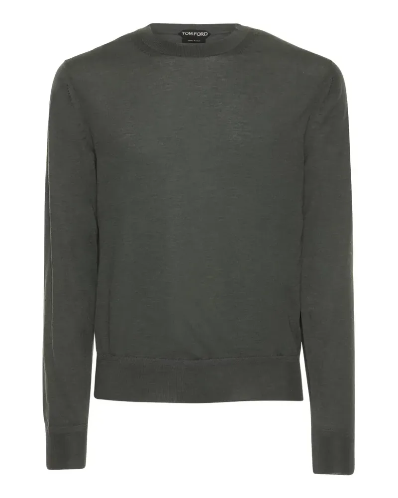 Tom Ford Pullover mit rundem Ausschnitt - Grau Grau