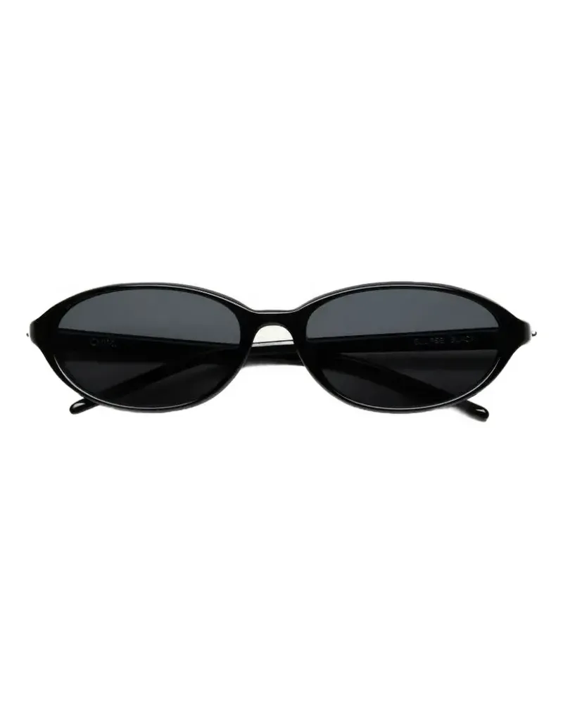 CHIMI Ellipse geometric-frame sunglasses - Schwarz Schwarz
