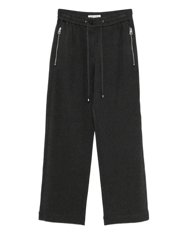 Marc O'Polo Hose mit Kordelzug - Grau Grau