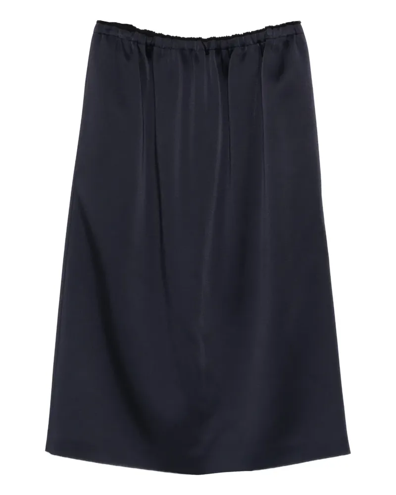 Carven Midirock mit Stretchbund - Blau Blau