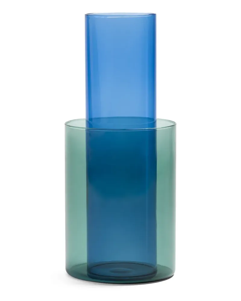 &k amsterdam Kleine Amphi Vase - Grün Grün