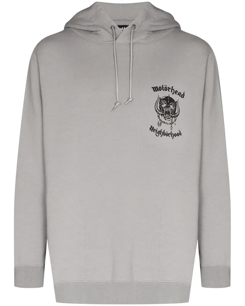 Neighborhood x Motörhead Hoodie mit Print - Grau Grau