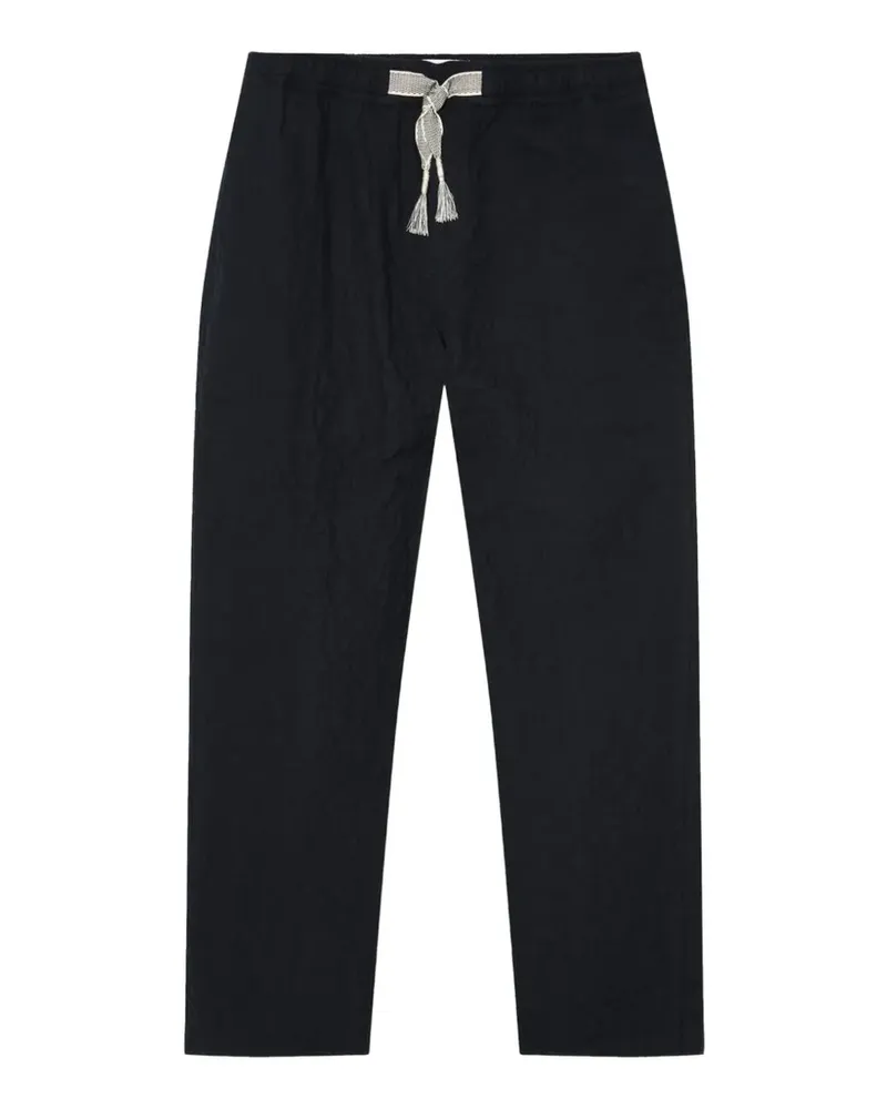 Orlebar Brown Strukturierte Sonoran Hose mit Kordelzug - Blau Blau
