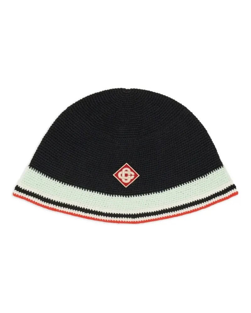 Casablanca Paris Hut mit Applikation - Schwarz Schwarz