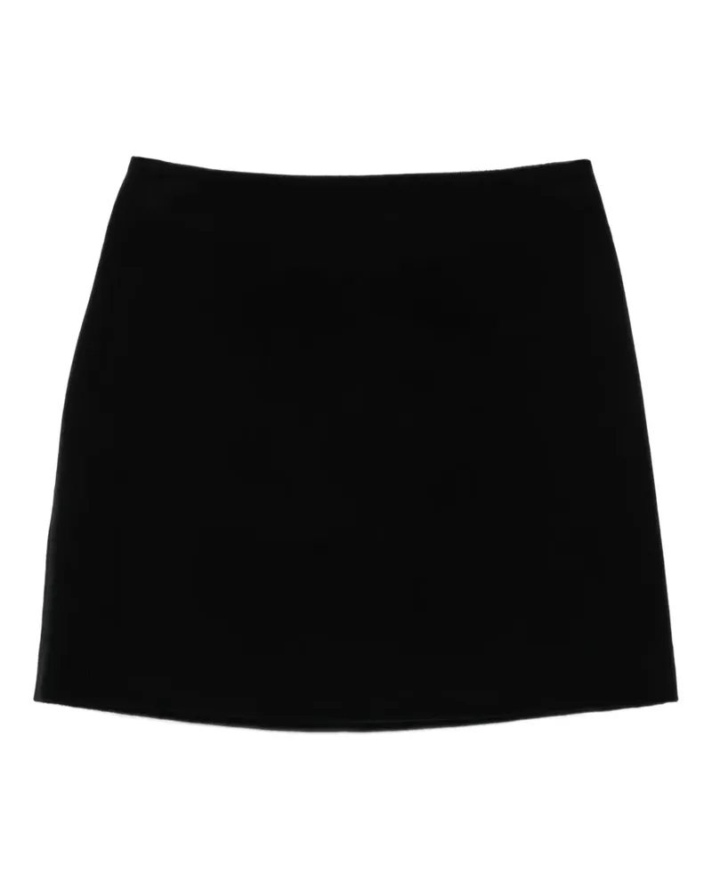 Blazé Milano Minirock in A-Linie - Schwarz Schwarz