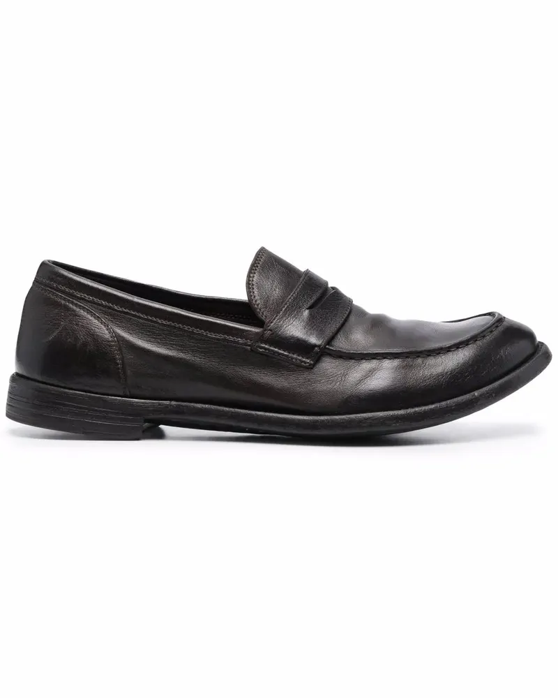 Officine Creative Italia Loafer im Used-Look - Braun Braun
