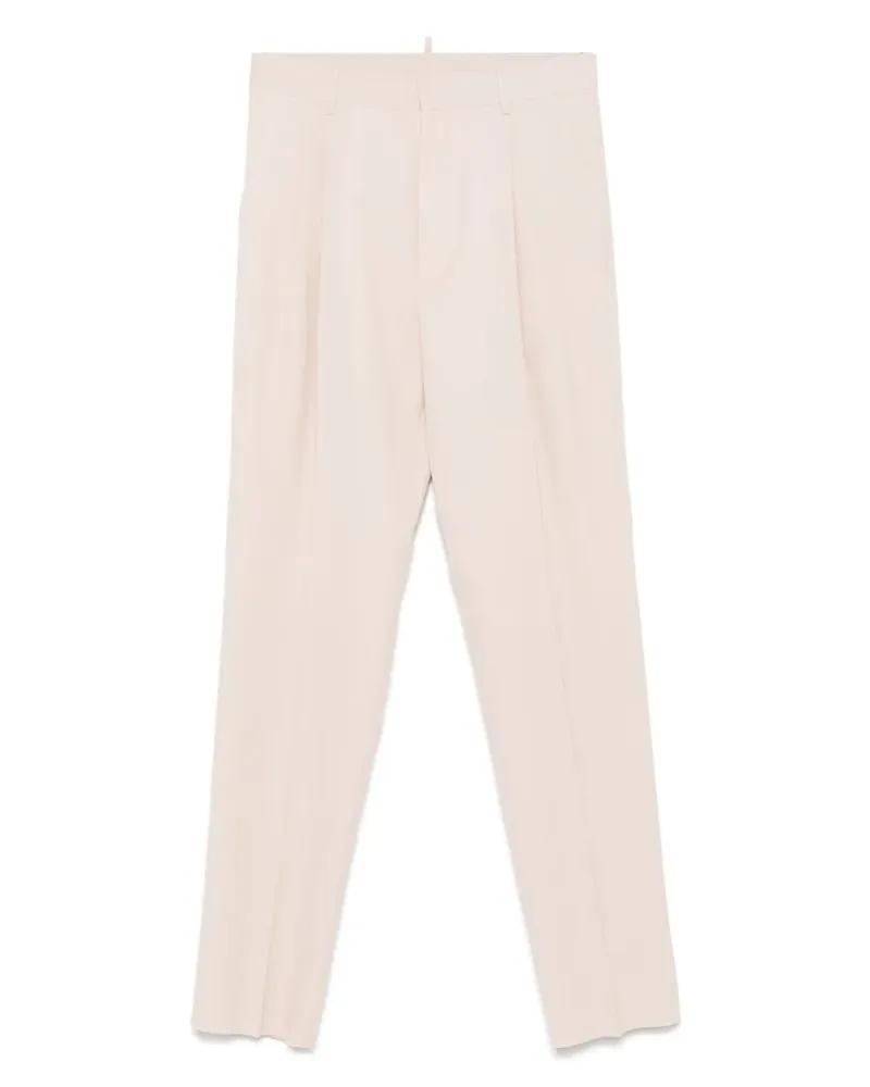 Dsquared2 Klassische Bundfaltenhose - Rosa Rosa