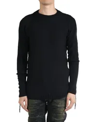 Boris Bidjan Saberi merino-wool Pullover Schwarz