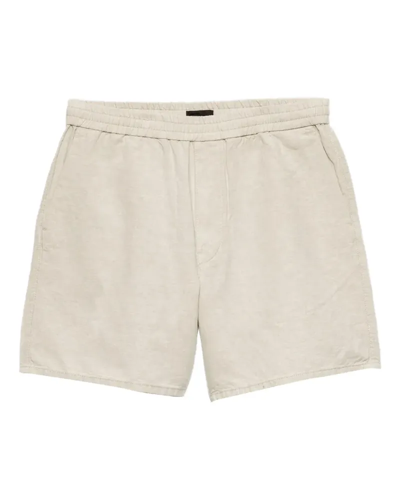 Prada Chambray-Shorts - Nude Nude
