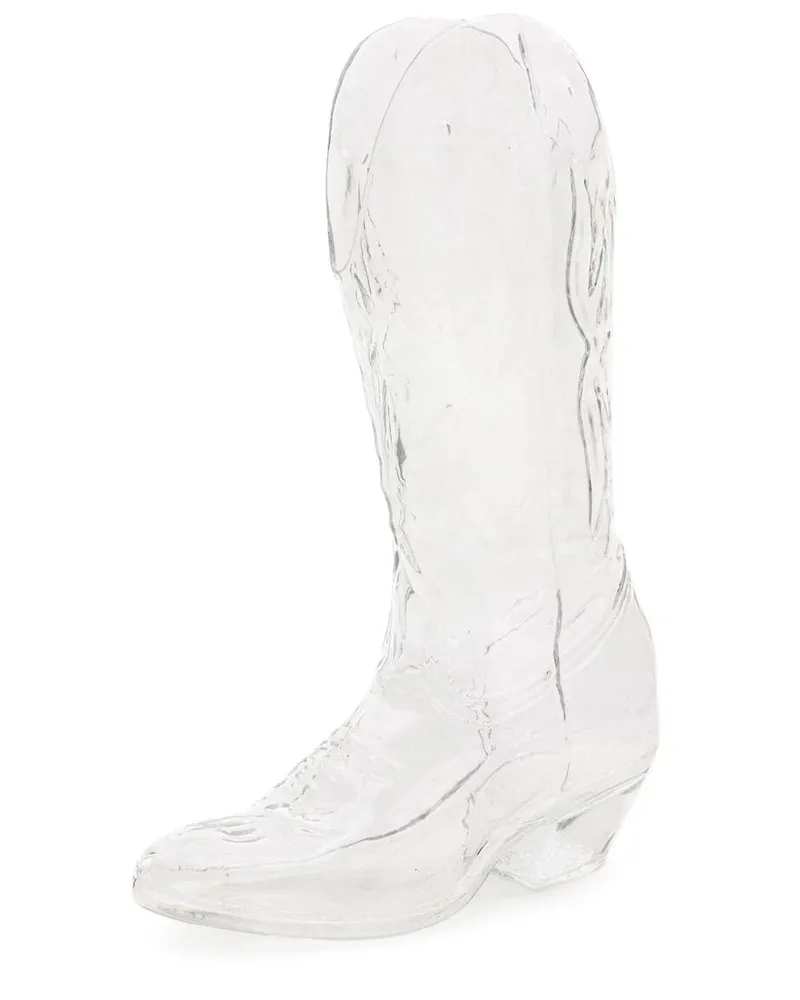 Seletti x Diesel Crystal Bootie Glasvase - Weiß Weiß