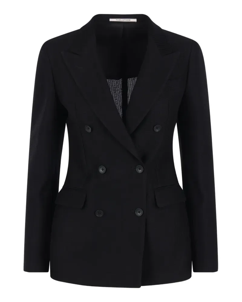 Tagliatore button-fastening blazer - Schwarz Schwarz
