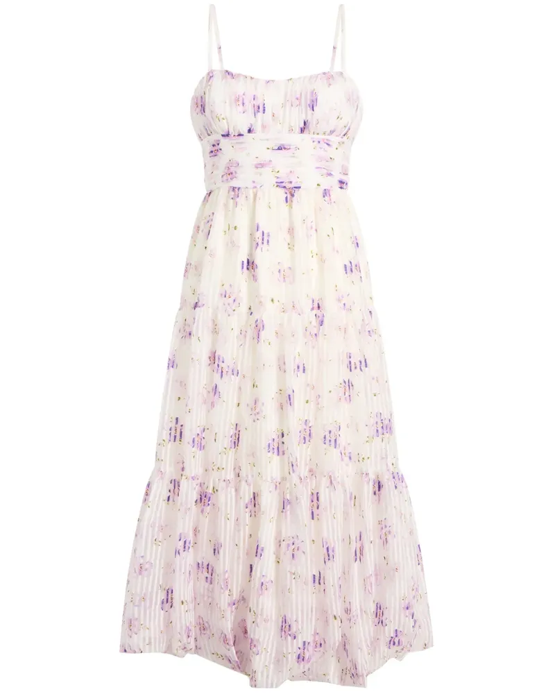 Cinq à Sept Joie Midikleid - Weiß Weiß