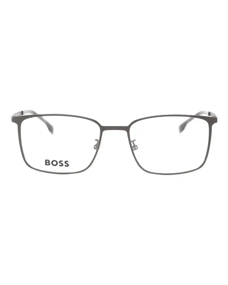 HUGO BOSS square-frame glasses - Grau Grau