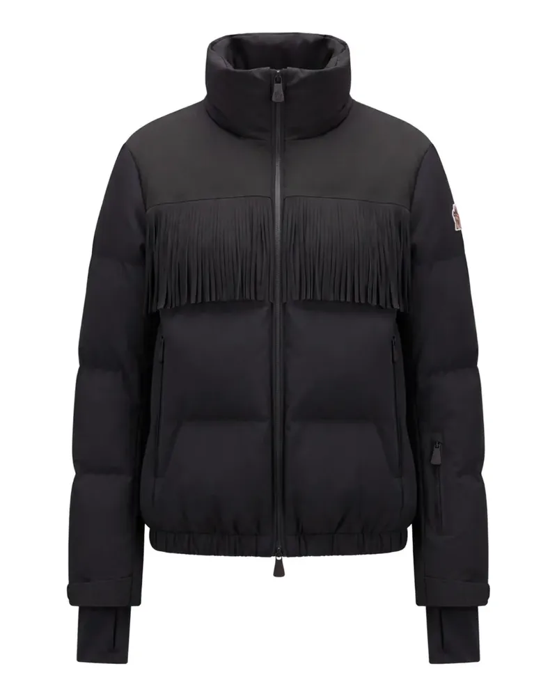 Moncler Jacke mit Fransen - Schwarz Schwarz