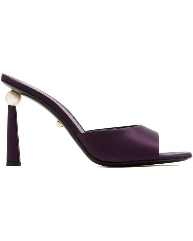 Alevì Liza Sandalen mit Perlenverzierung 95mm - Violett Violett
