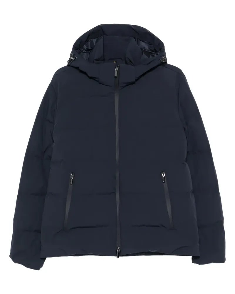 Paul & Shark Gesteppte Kapuzenjacke - Blau Blau