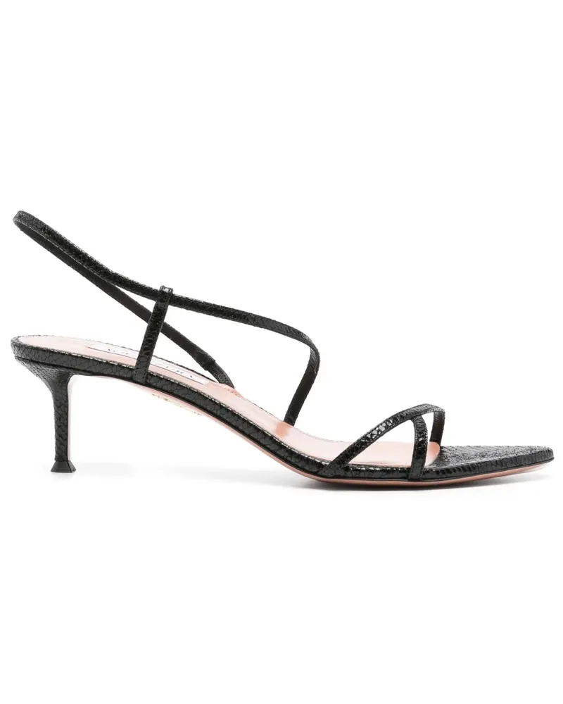 Aquazzura Tease Sandalen 50mm - Schwarz Schwarz