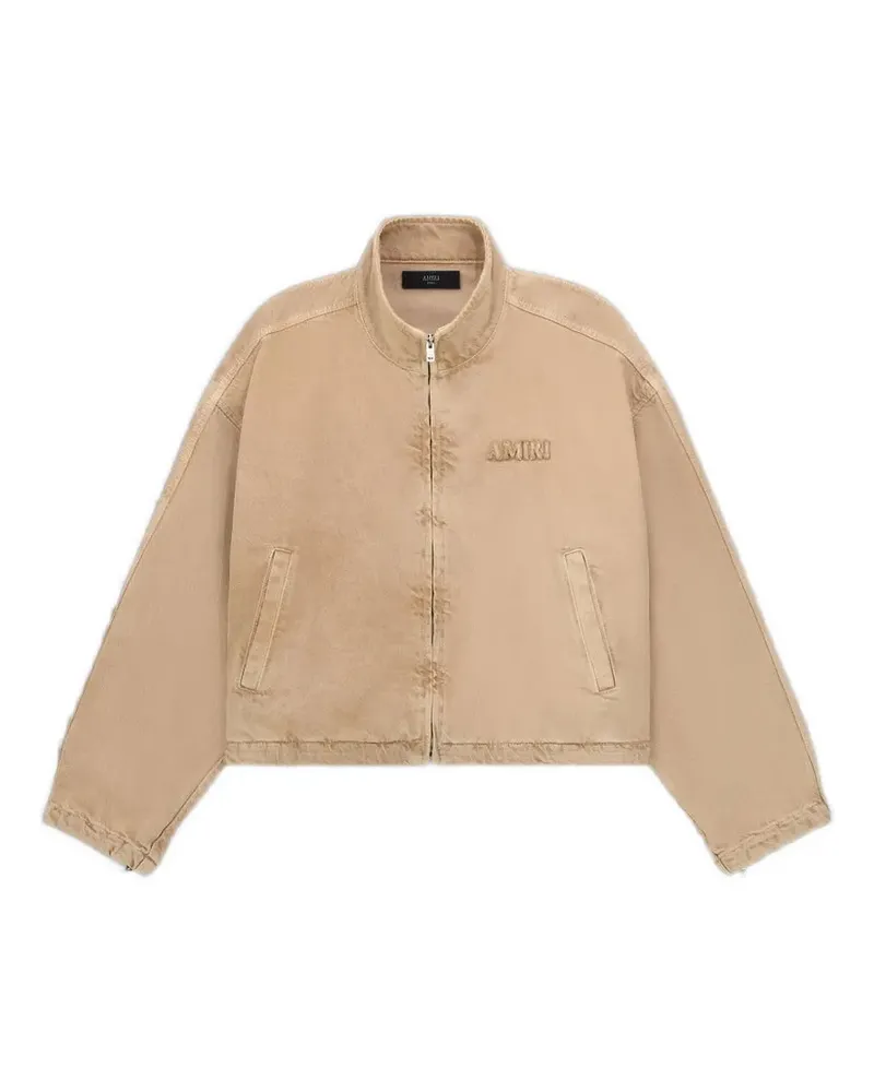 Amiri Sportjacke aus Denim - Nude Nude