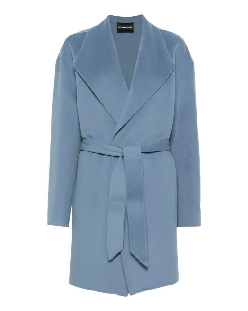 Emporio Armani Gürtel mit Logo-Stickerei - Blau Blau