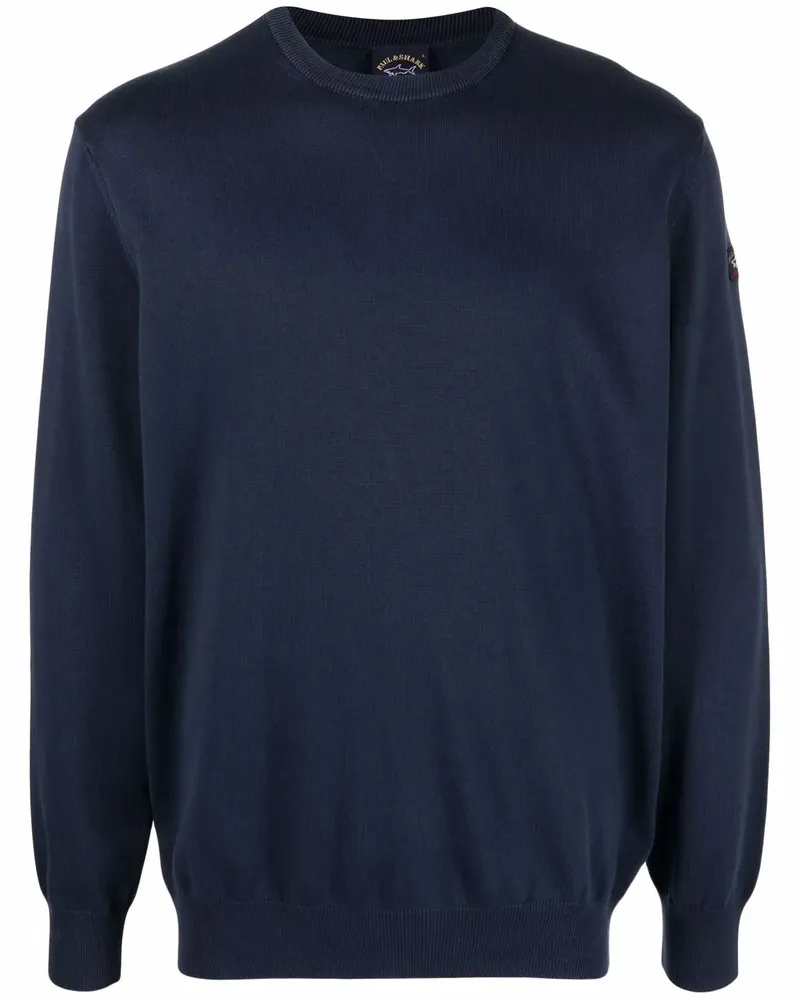 Paul & Shark Pullover mit rundem Ausschnitt - Blau Blau