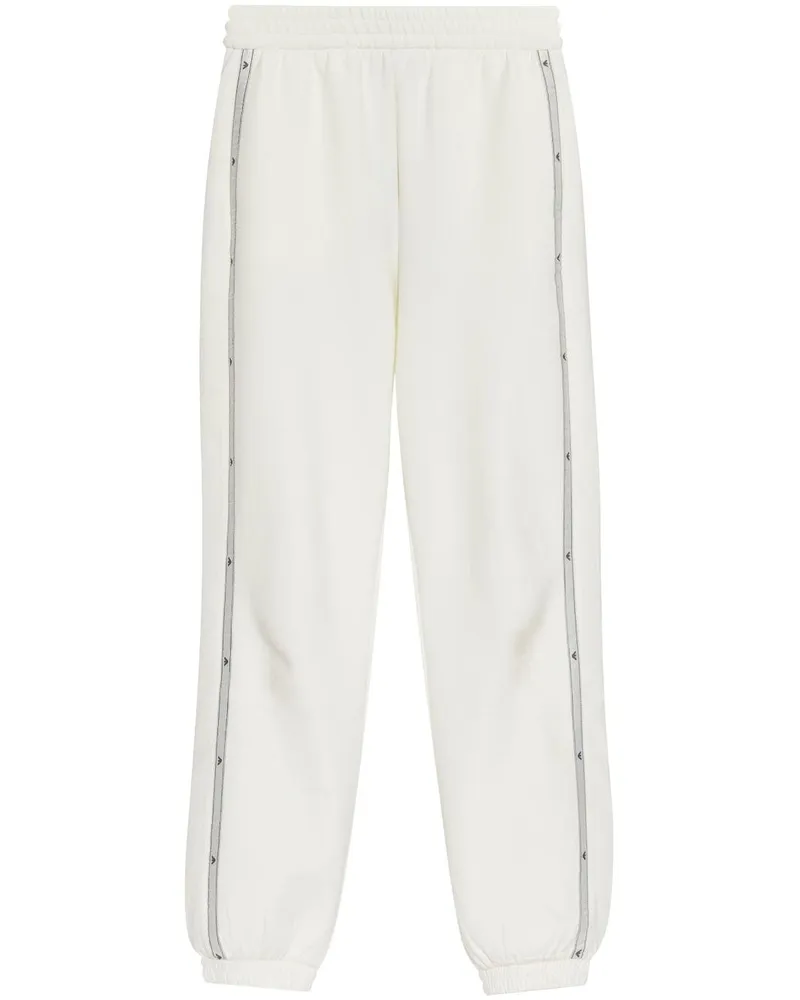 Emporio Armani Jogginghose mit Logo-Detail - Weiß Weiß