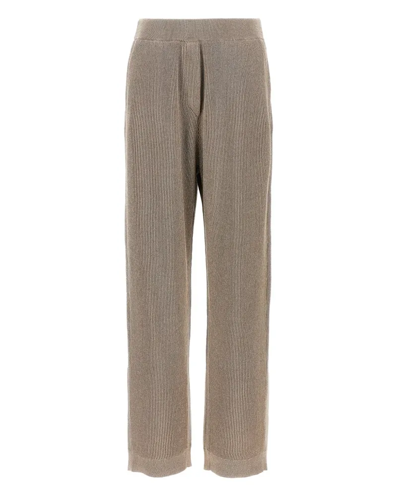Brunello Cucinelli Gerippte Hose - Braun Braun