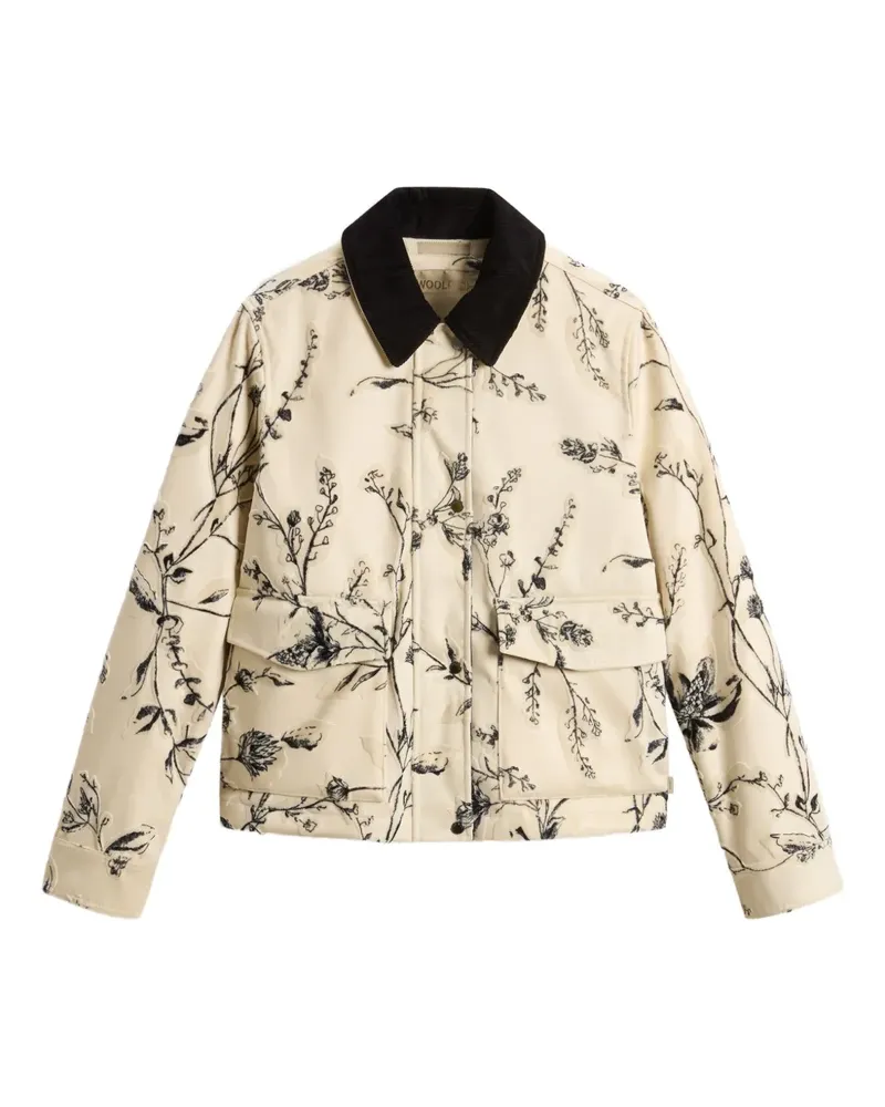 Woolrich Jacke mit Print - Nude Nude