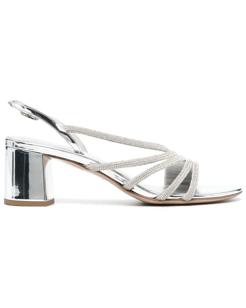 Le Silla Scarlet Sandalen 60mm - Silber Silber