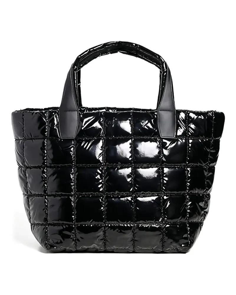 VeeCollective artificial-leather quilted tote bag - Schwarz Schwarz