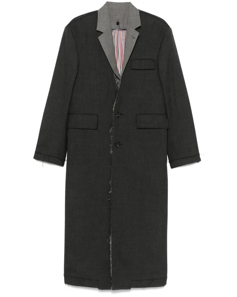 Thom Browne Sakko im Deconstructed-Look - Grau Grau