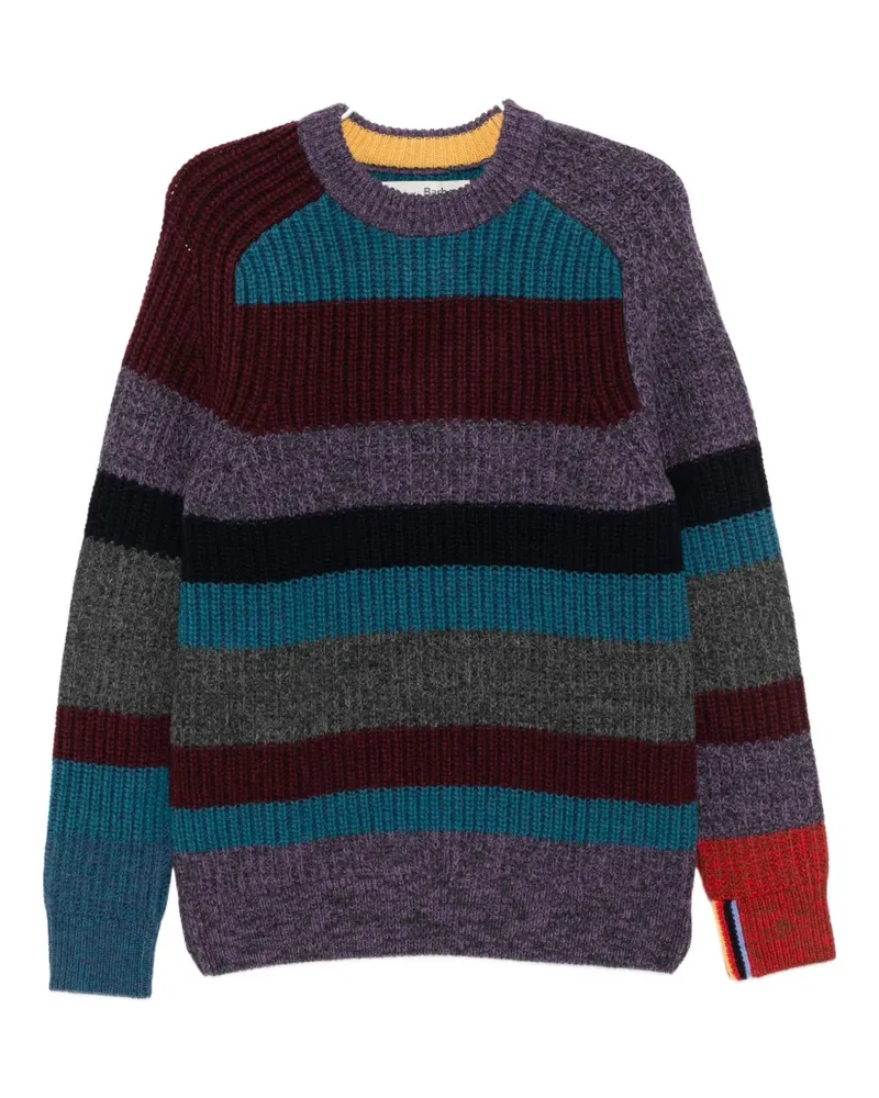 Barbour x Paul Smith striped jumper - Violett Violett