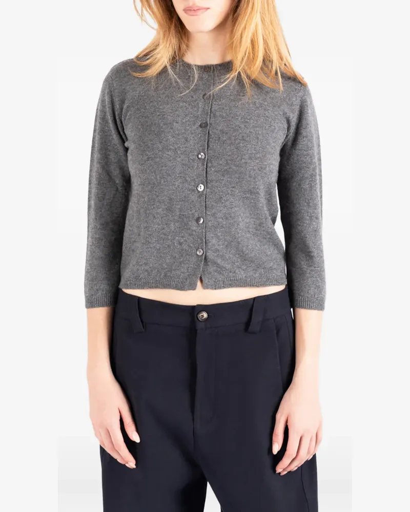 Société Anonyme Ingrid button-up cropped cardigan - Grau Grau