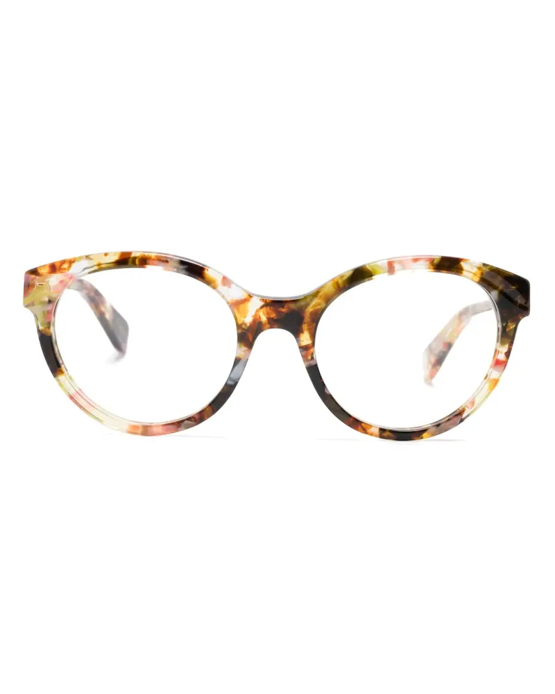 Chloé Brille mit rundem Gestell - Nude Nude