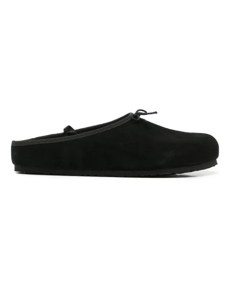 Birkenstock bow-detail mules - Schwarz Schwarz