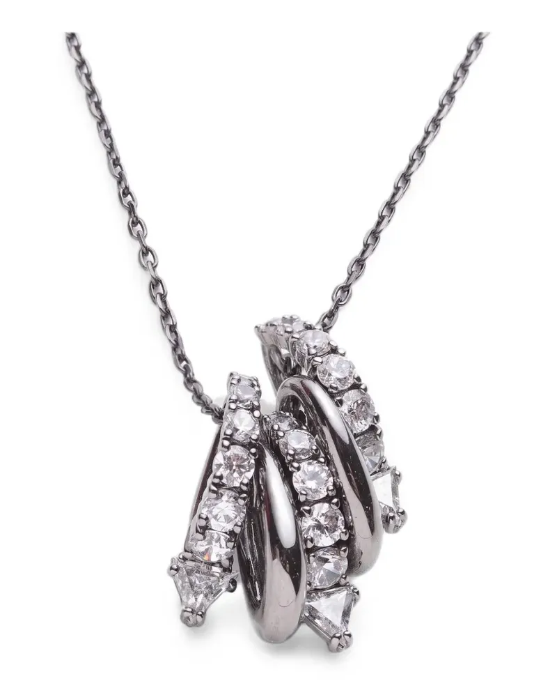 Swarovski Sublima crystal necklace - Silber Silber