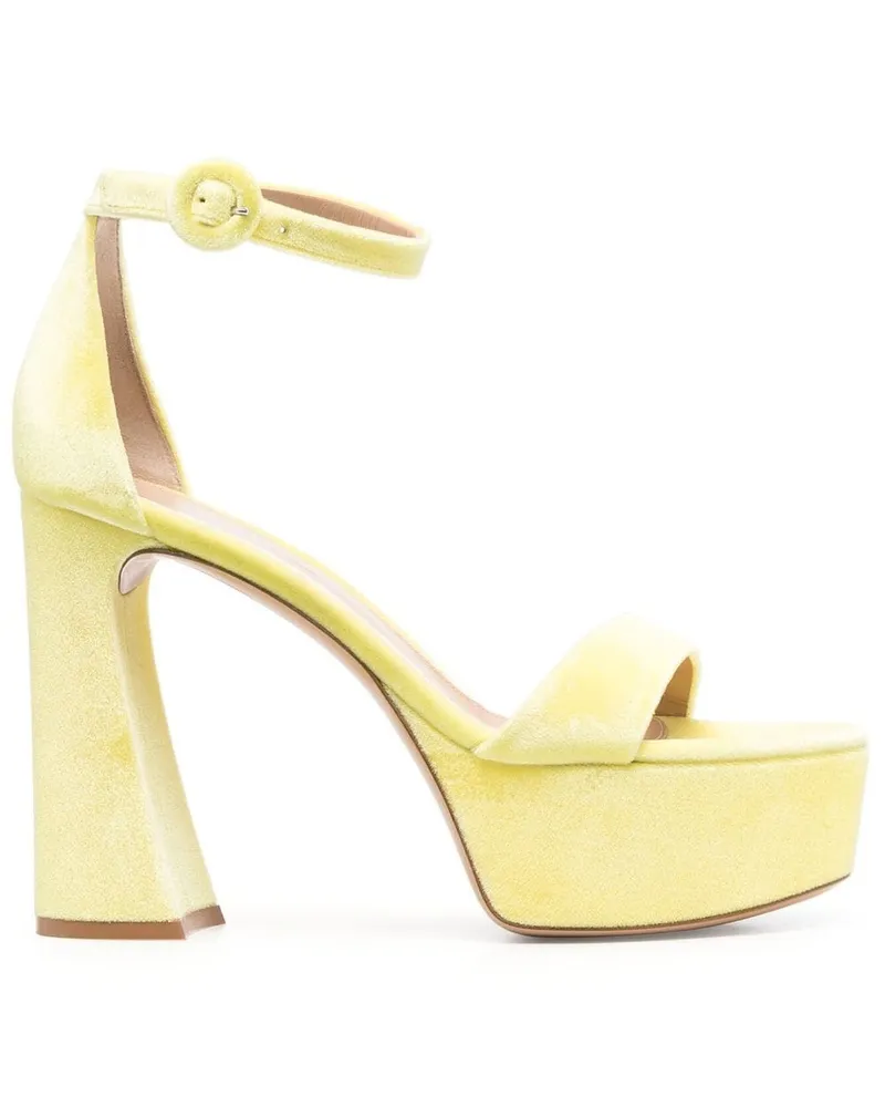 Gianvito Rossi Holly Sandalen 70mm - Gelb Gelb