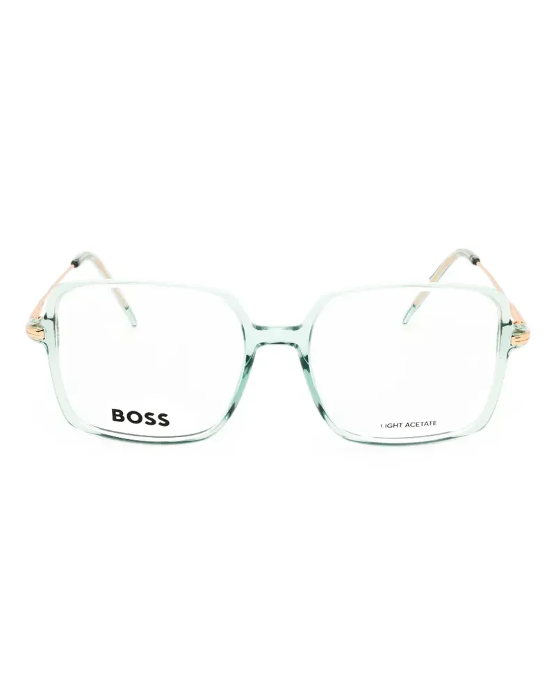 HUGO BOSS square-frame glasses - Blau Blau