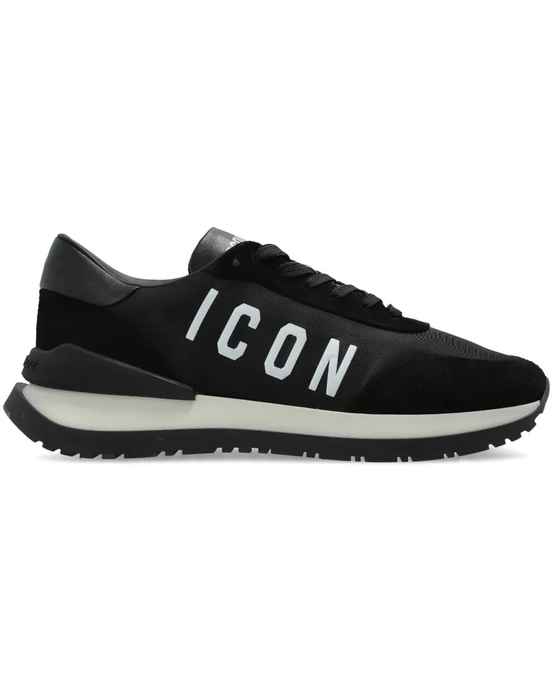 Dsquared2 Icon Sneakers - Schwarz Schwarz