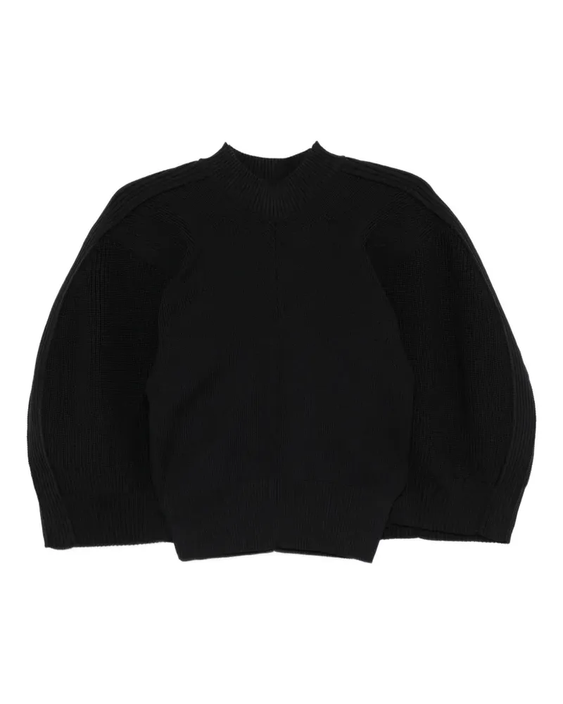 Sacai Pullover mit Puffärmeln - Schwarz Schwarz