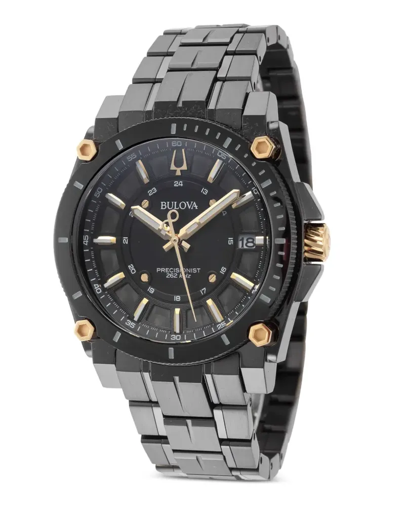 BULOVA Icon Chain Armbanduhr 40mm - Schwarz Schwarz