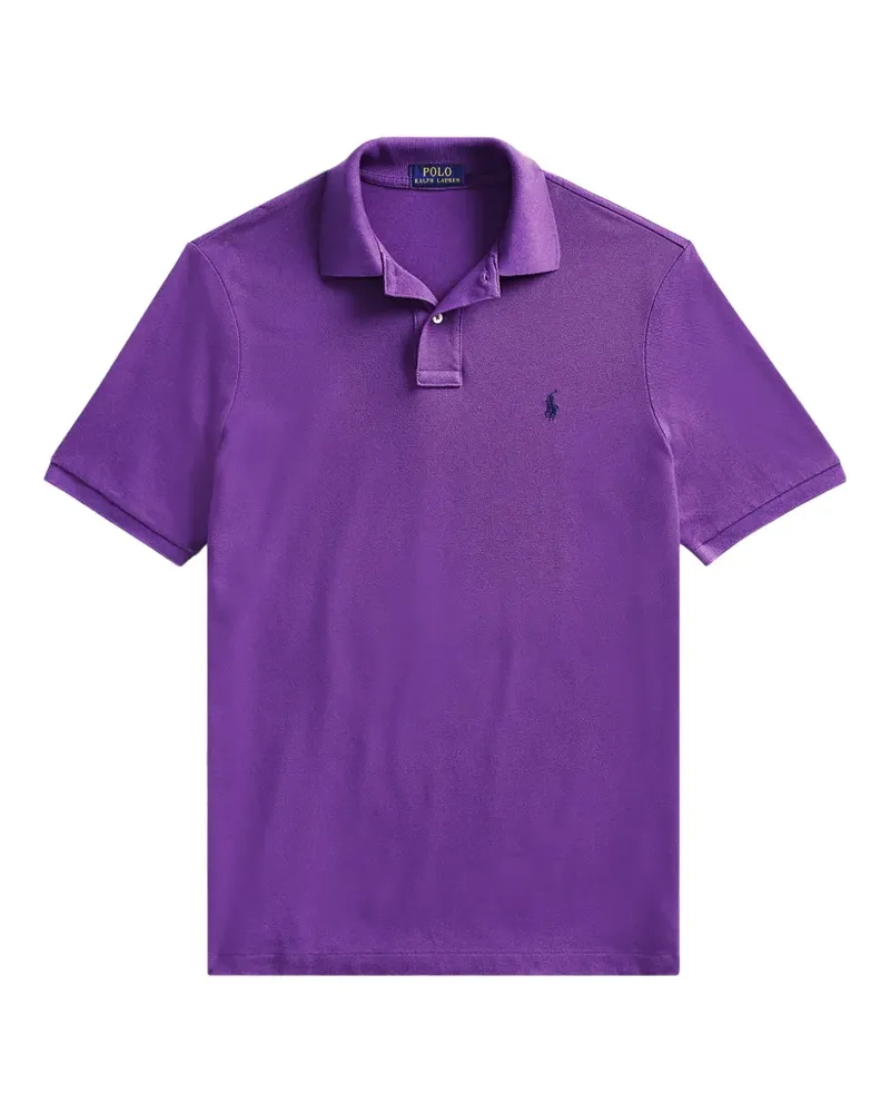 Ralph Lauren logo-embroidered piqué polo shirt - Violett Violett