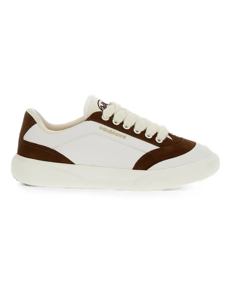Casablanca Paris Del Mar panelled sneakers - Weiß Weiß