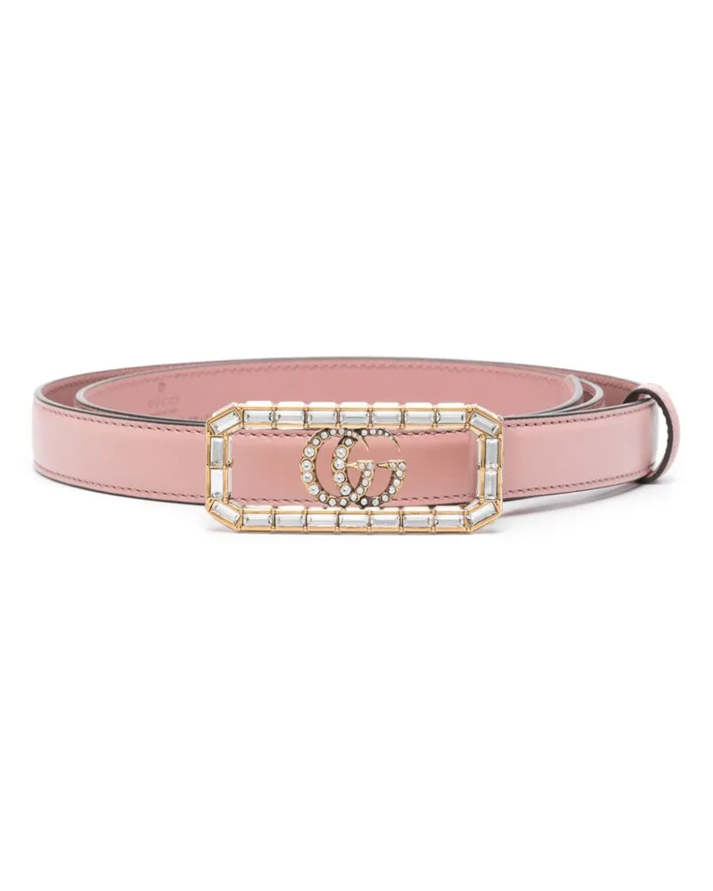 Gucci Gürtel mit GG-Schnalle - Rosa Rosa