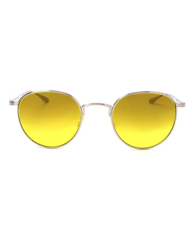 Barton Perreira Sonnenbrille mit rundem Gestell - Gold Gold