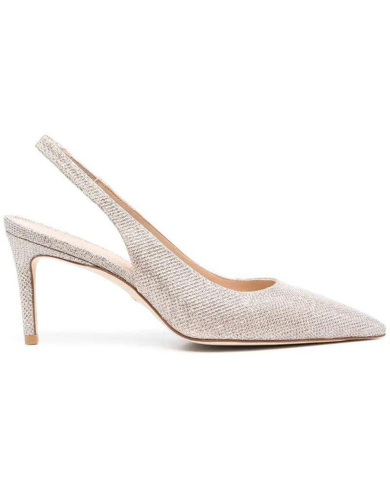 Stuart Weitzman Stuart Slingback-Pumps 75mm - Nude Nude