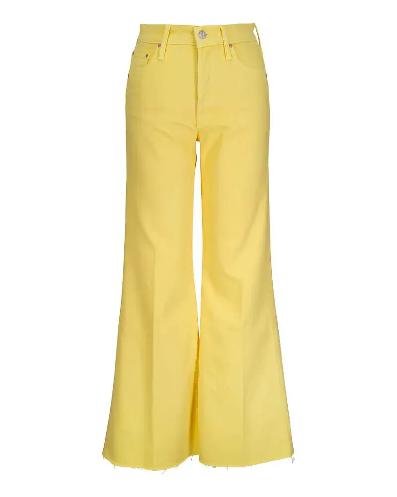 Mother The Tomcat Roller Fray flared jeans - Gelb Gelb