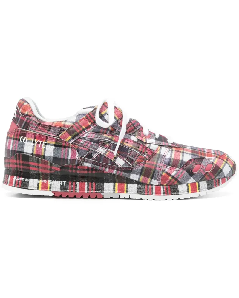 Comme des Garçons x ASICS GEL Lyte III Sneakers - Rot Rot